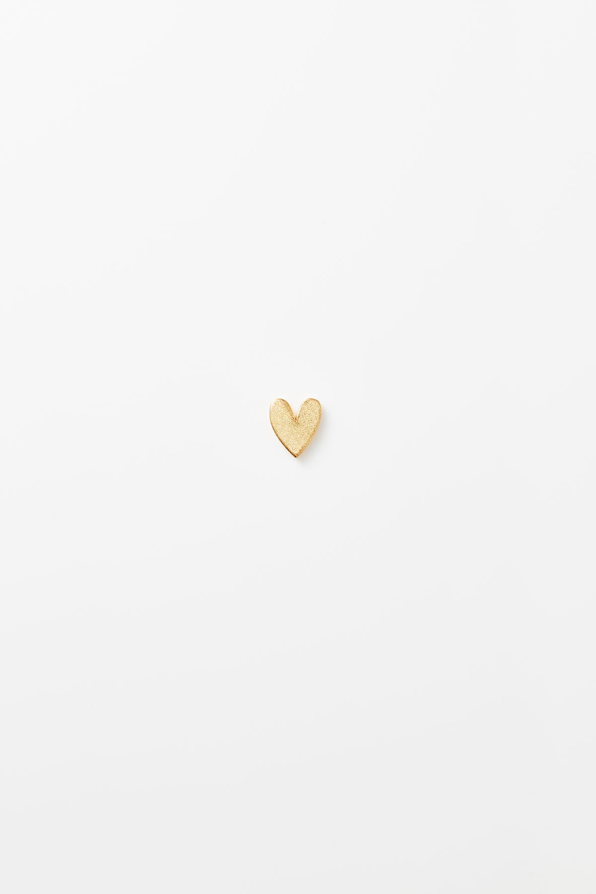 Line Heart フラットピアス