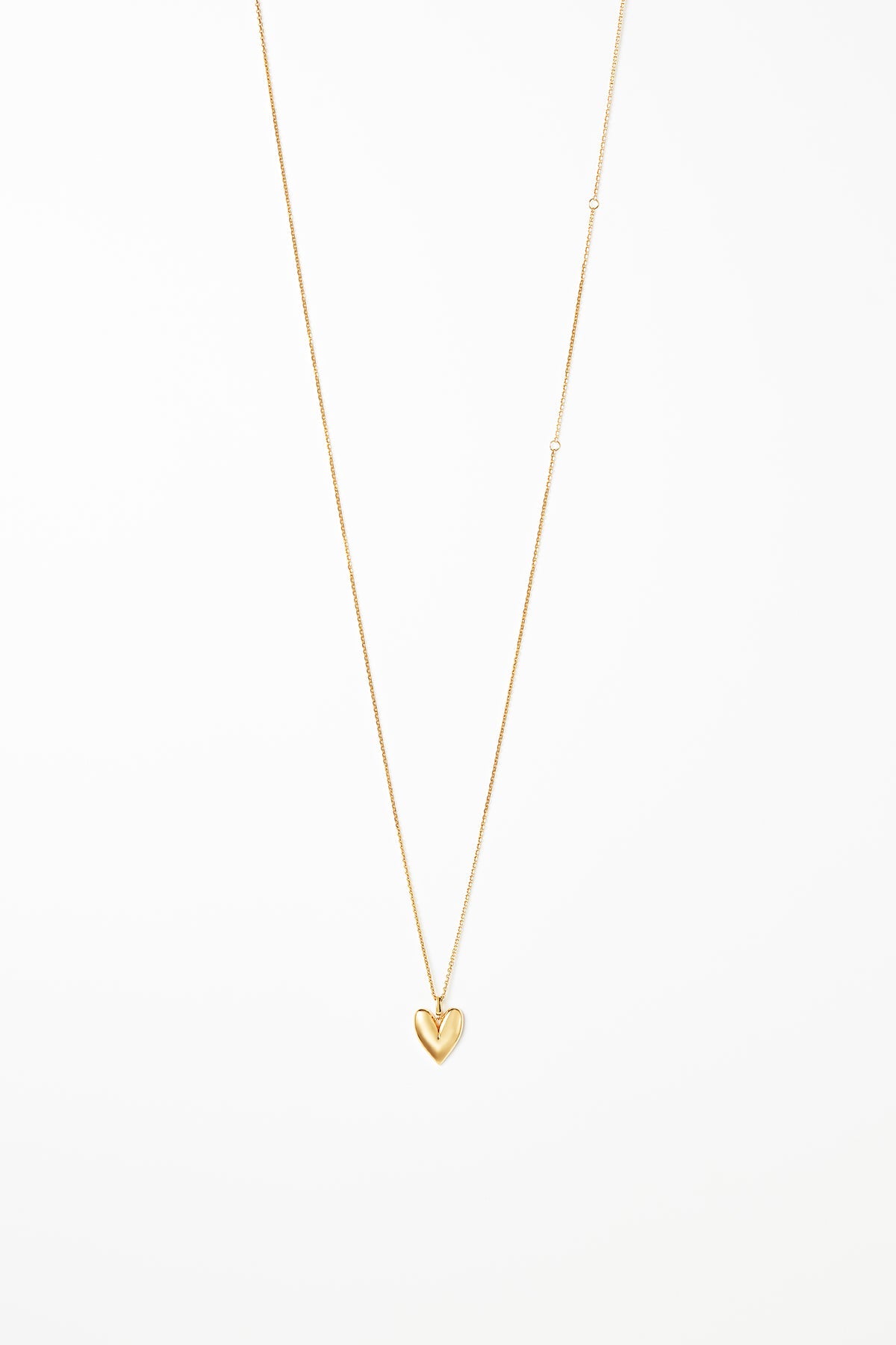 Line Heart ロングネックレス