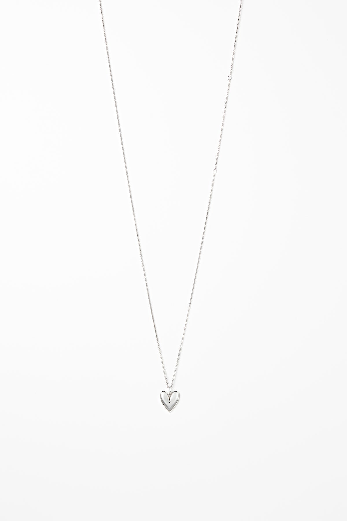 Line Heart ロングネックレス