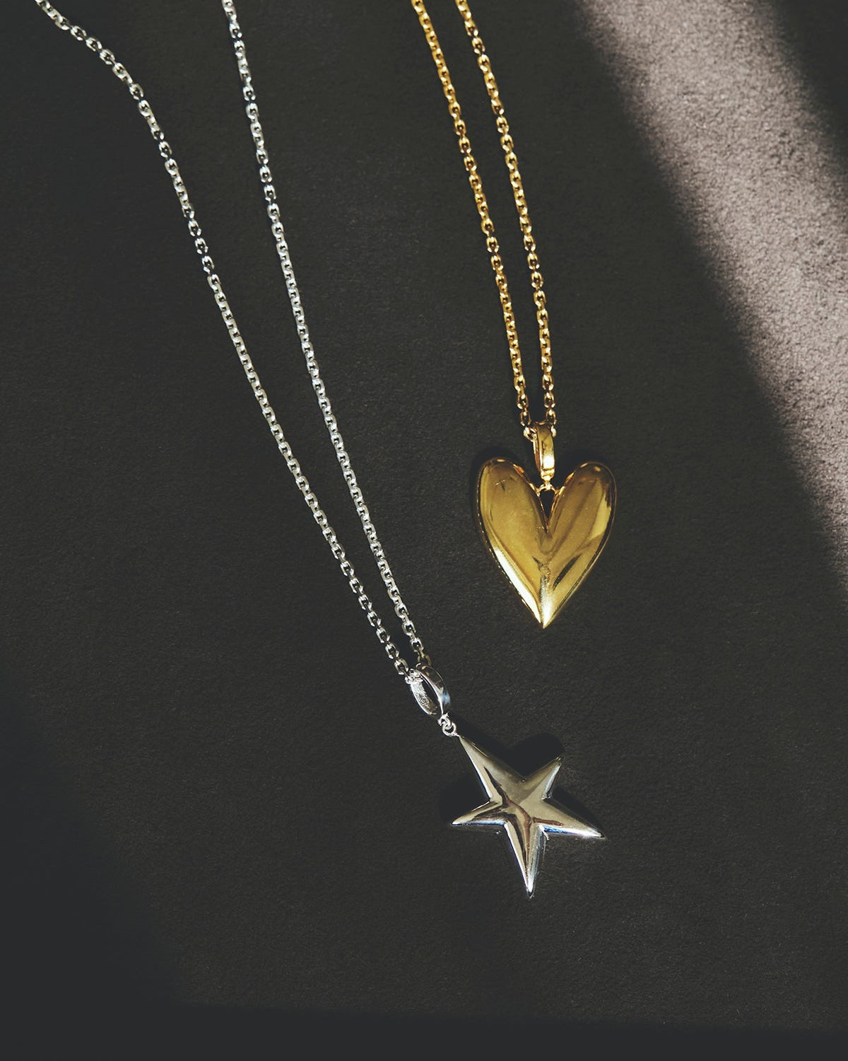 Line Star ロングネックレス