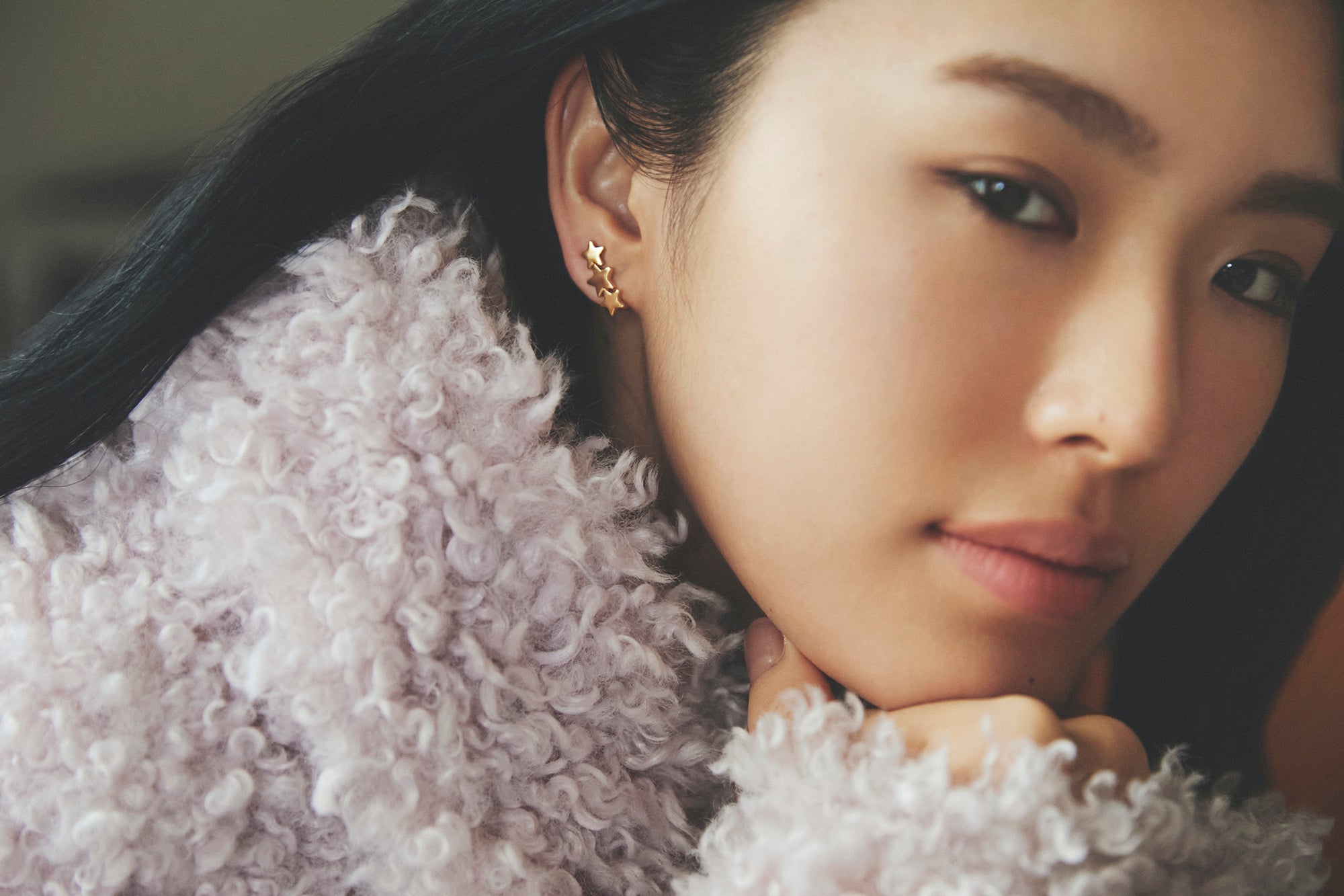 3 Stars イヤークリップ