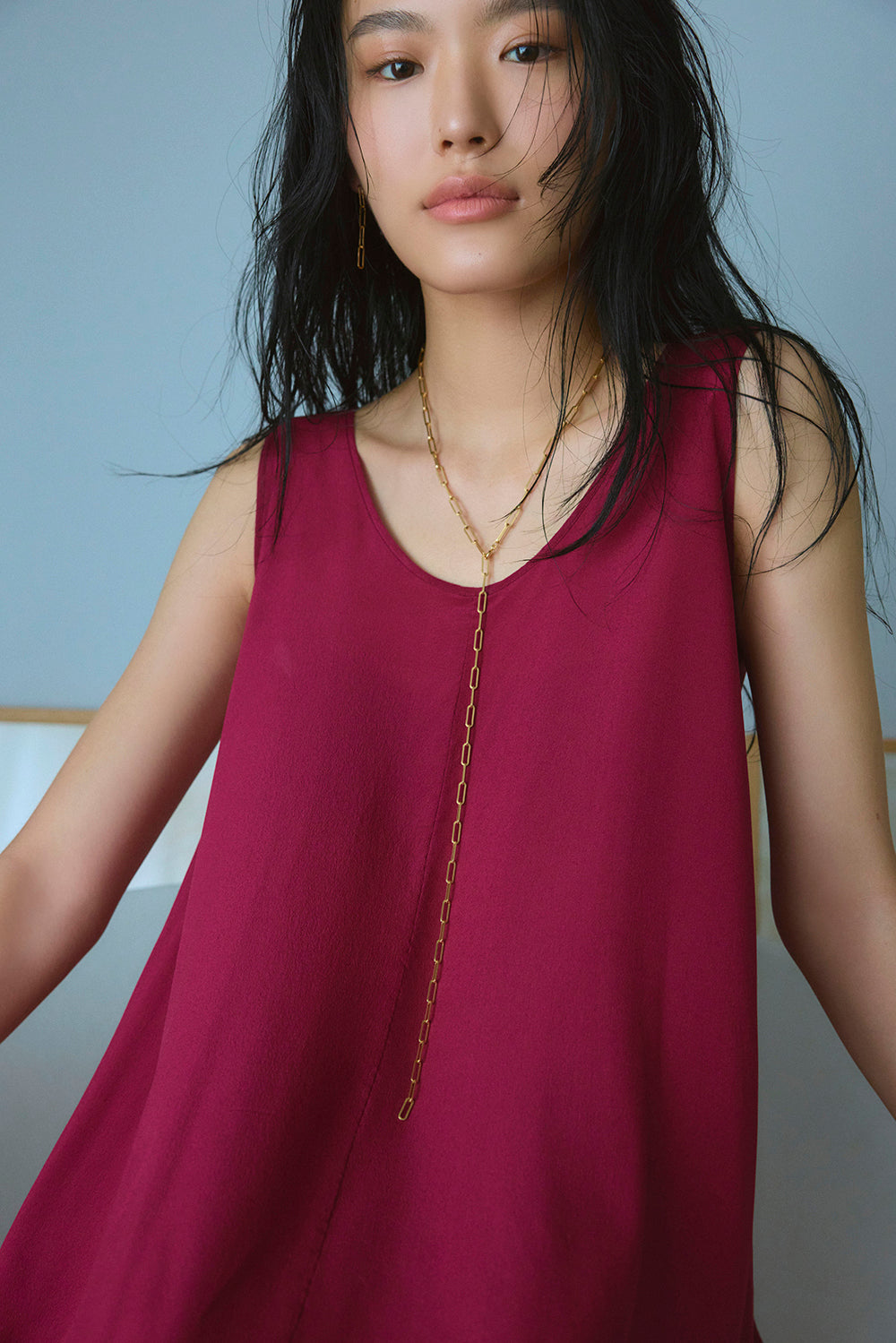 ロングチェーンネックレス（80cm）