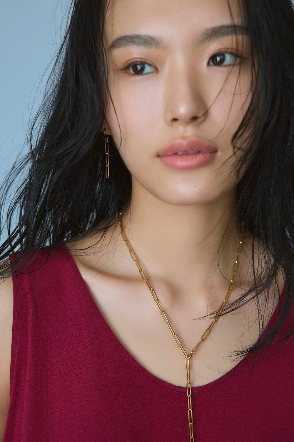 チェーンスウィングピアス