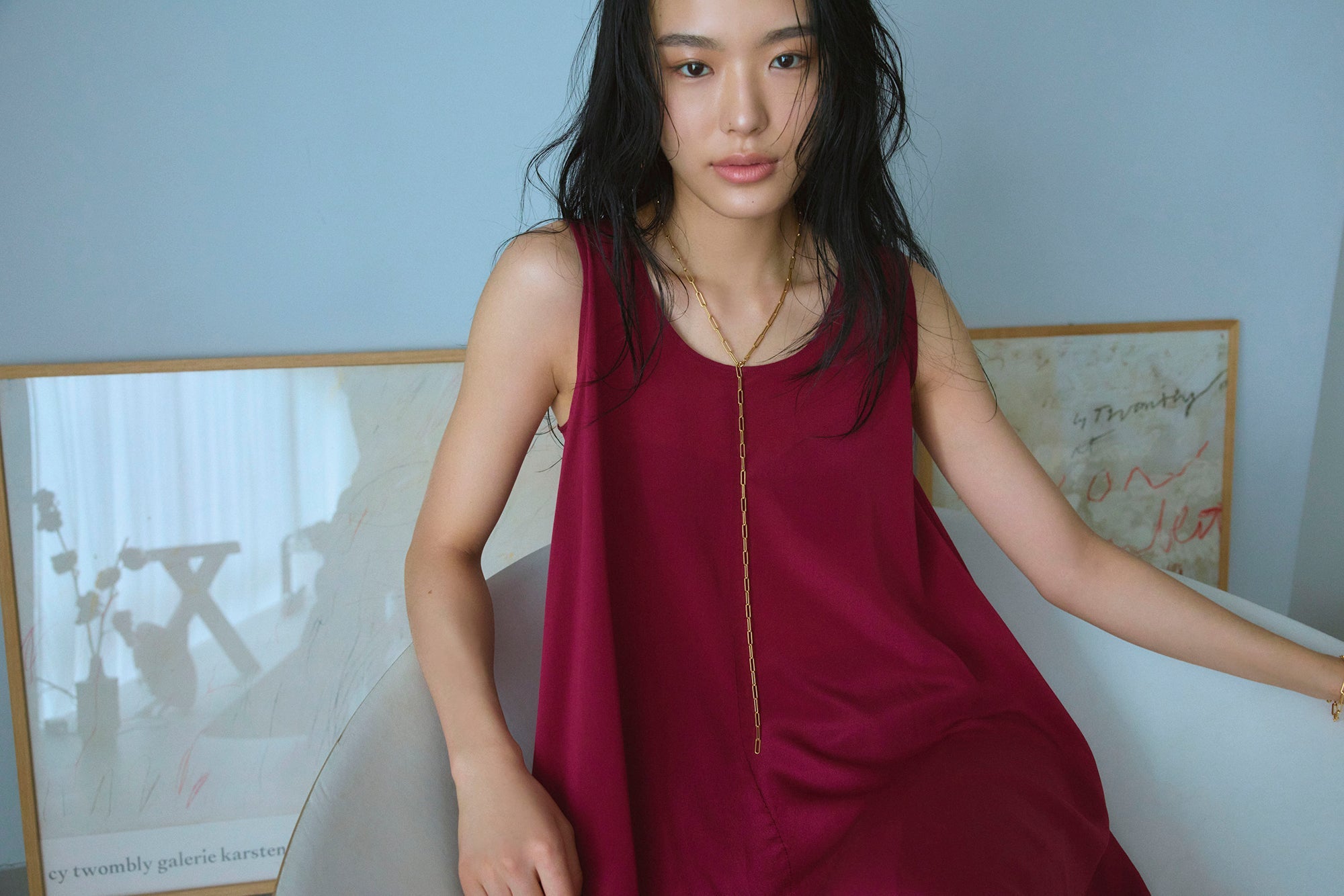 ロングチェーンネックレス（80cm）