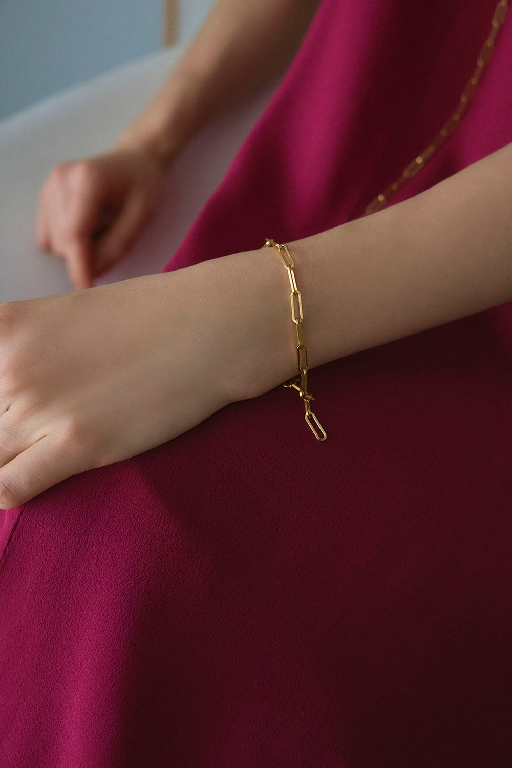 チェーンブレスレット