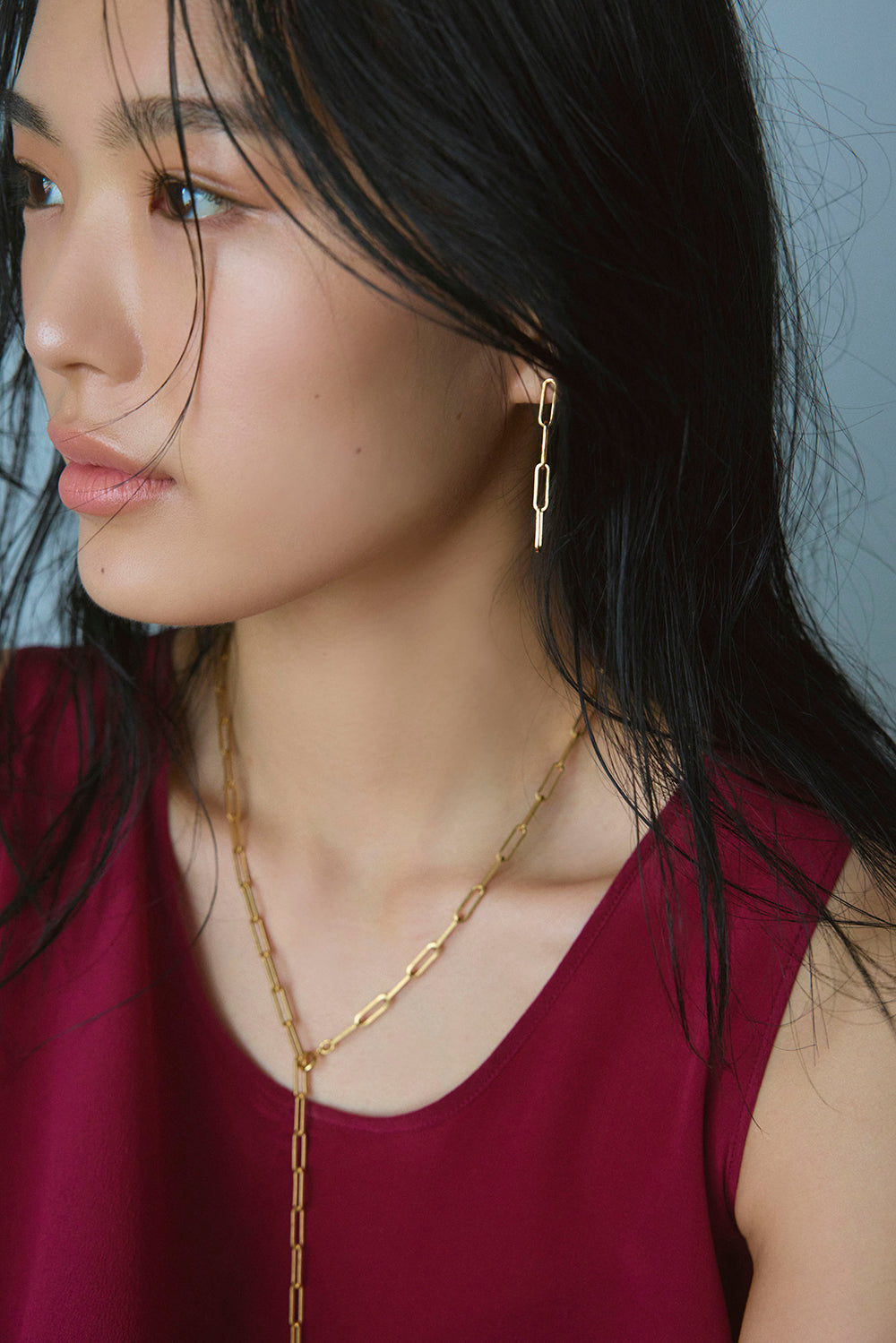 ロングチェーンネックレス（80cm）