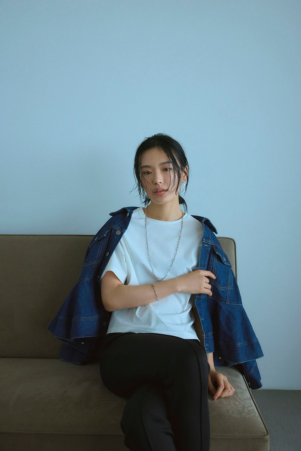 ロングチェーンネックレス（80cm）