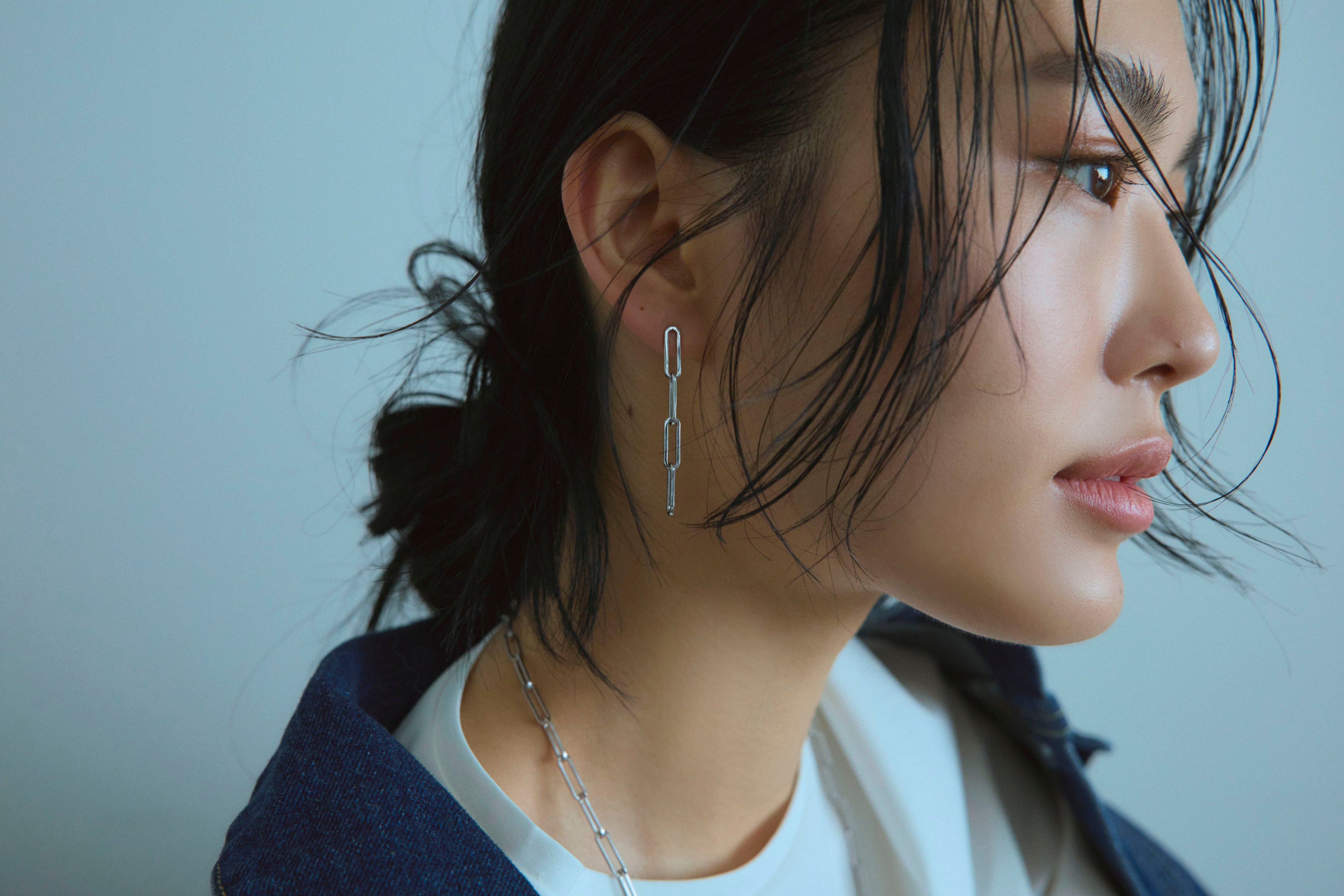 チェーンスウィングピアス