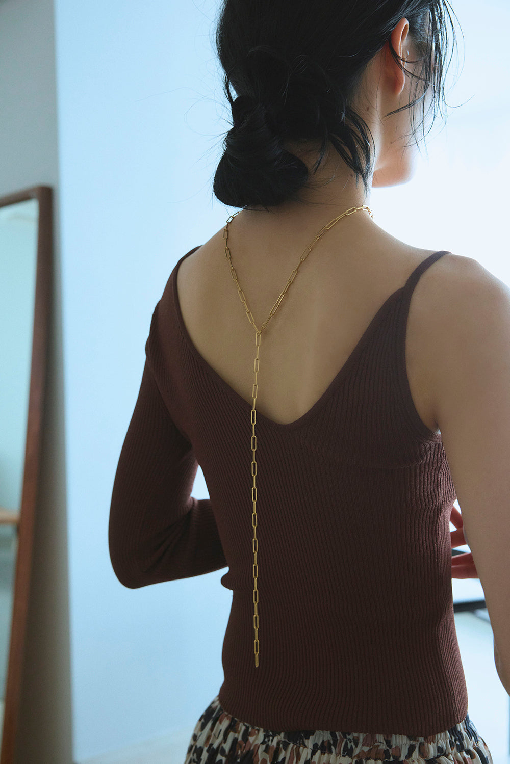 ロングチェーンネックレス（80cm）