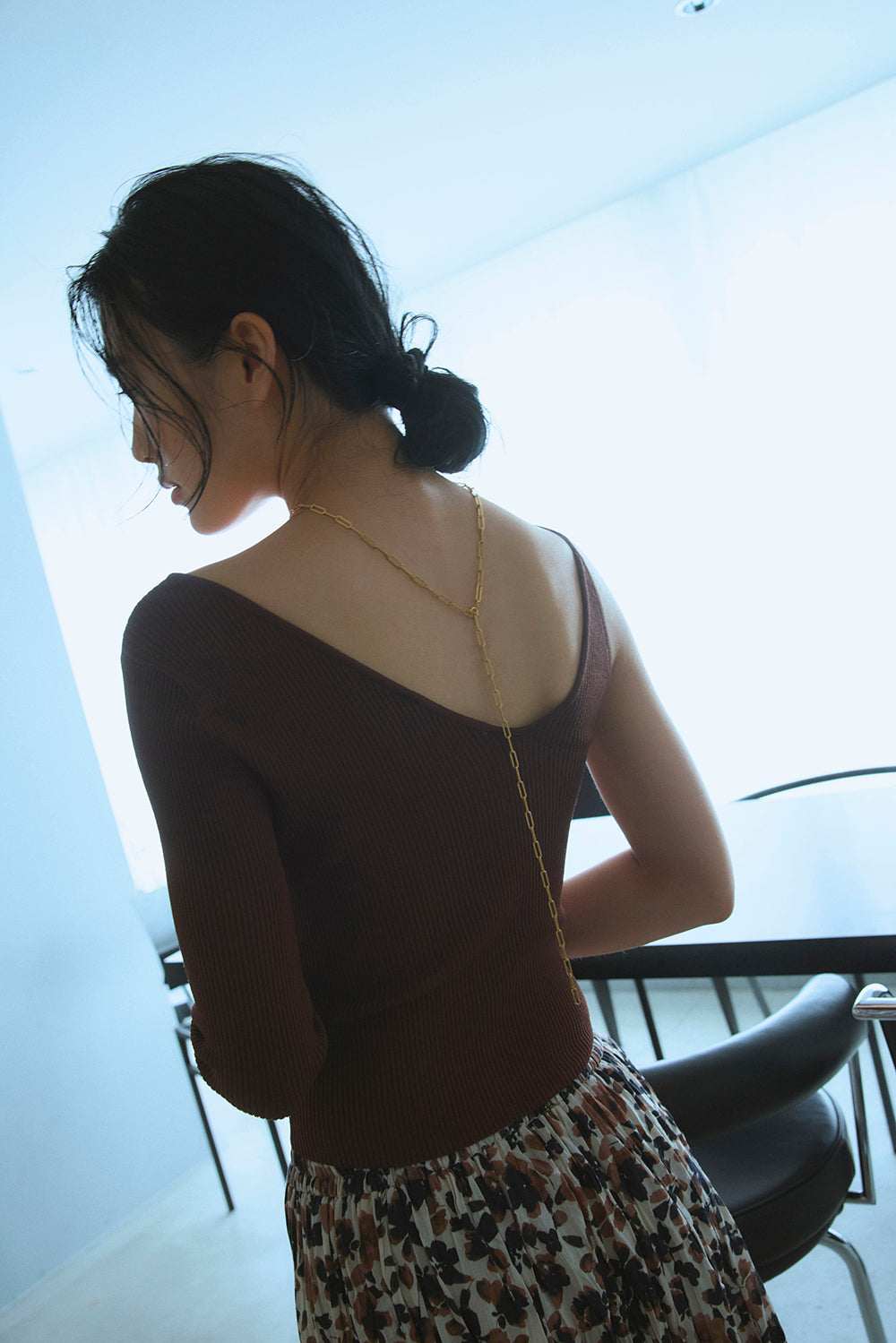 ロングチェーンネックレス（80cm）