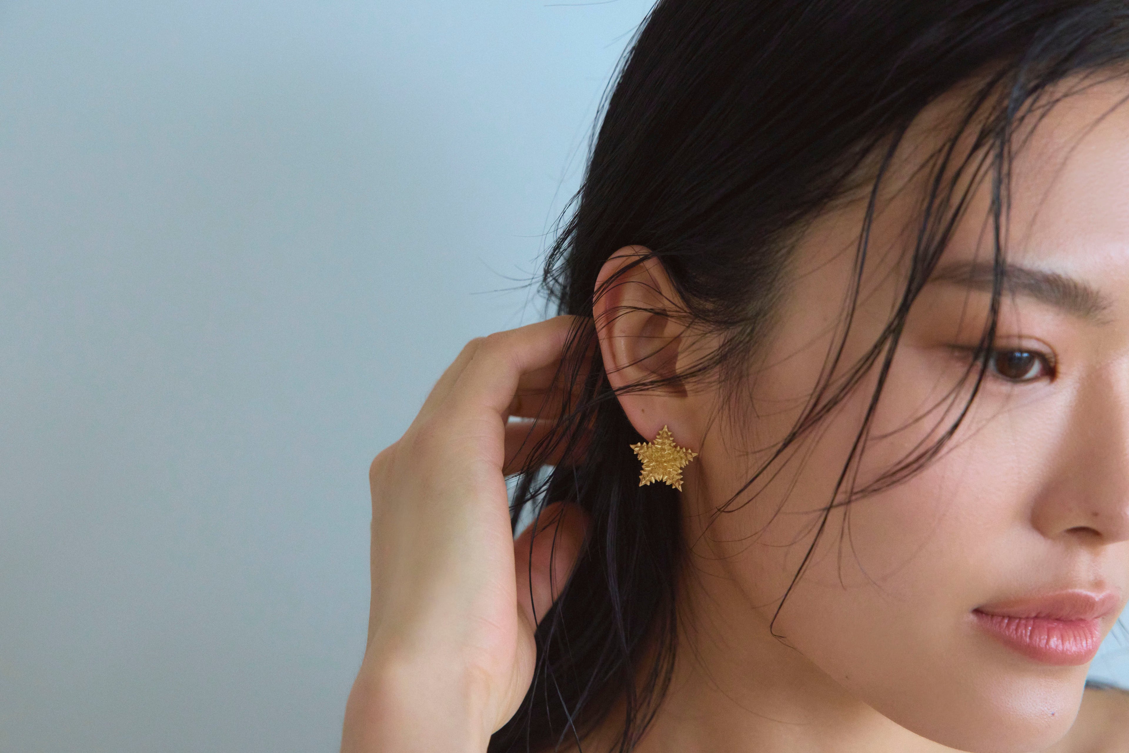 トゲトゲスターピアス（大）