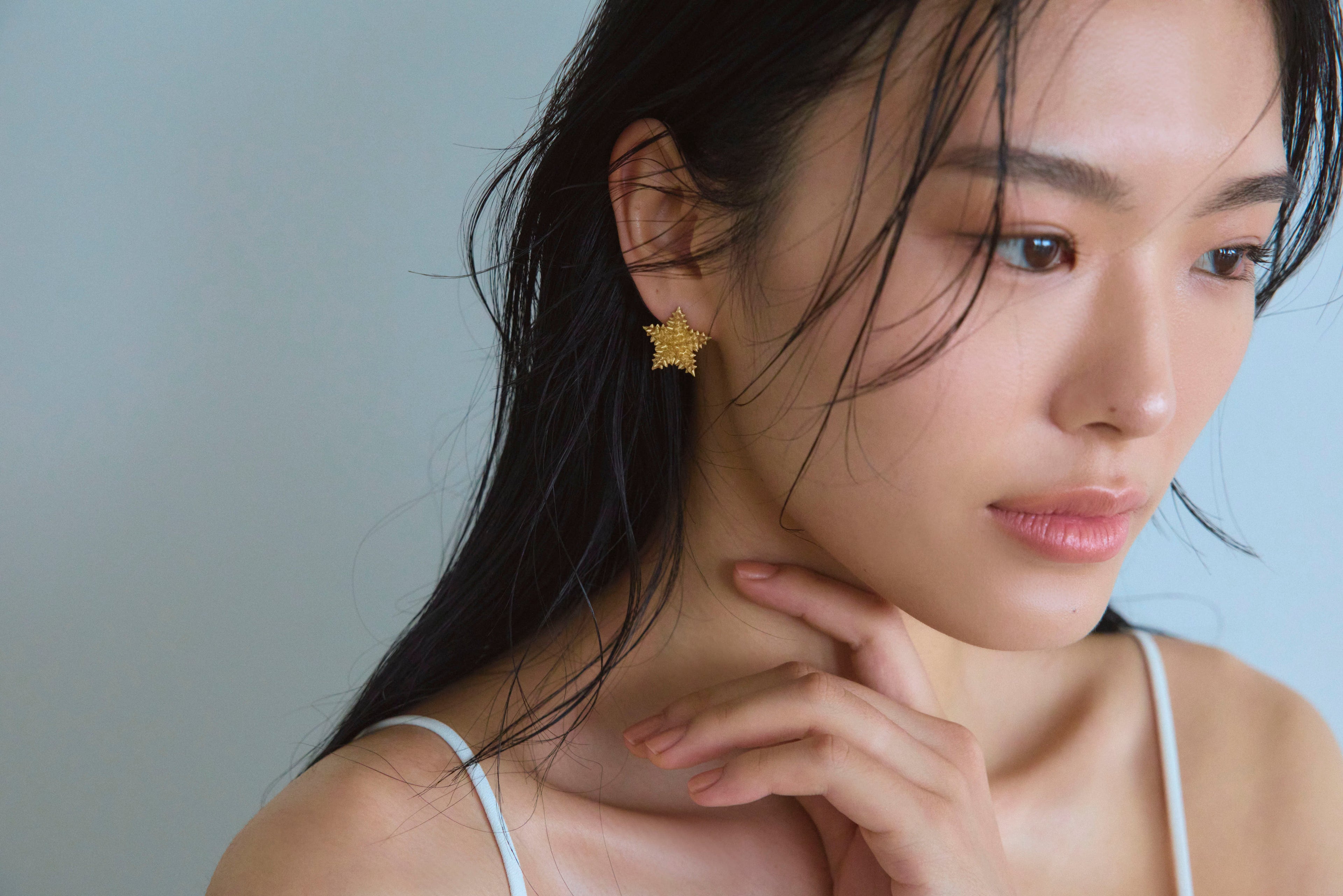 トゲトゲスターピアス（大）