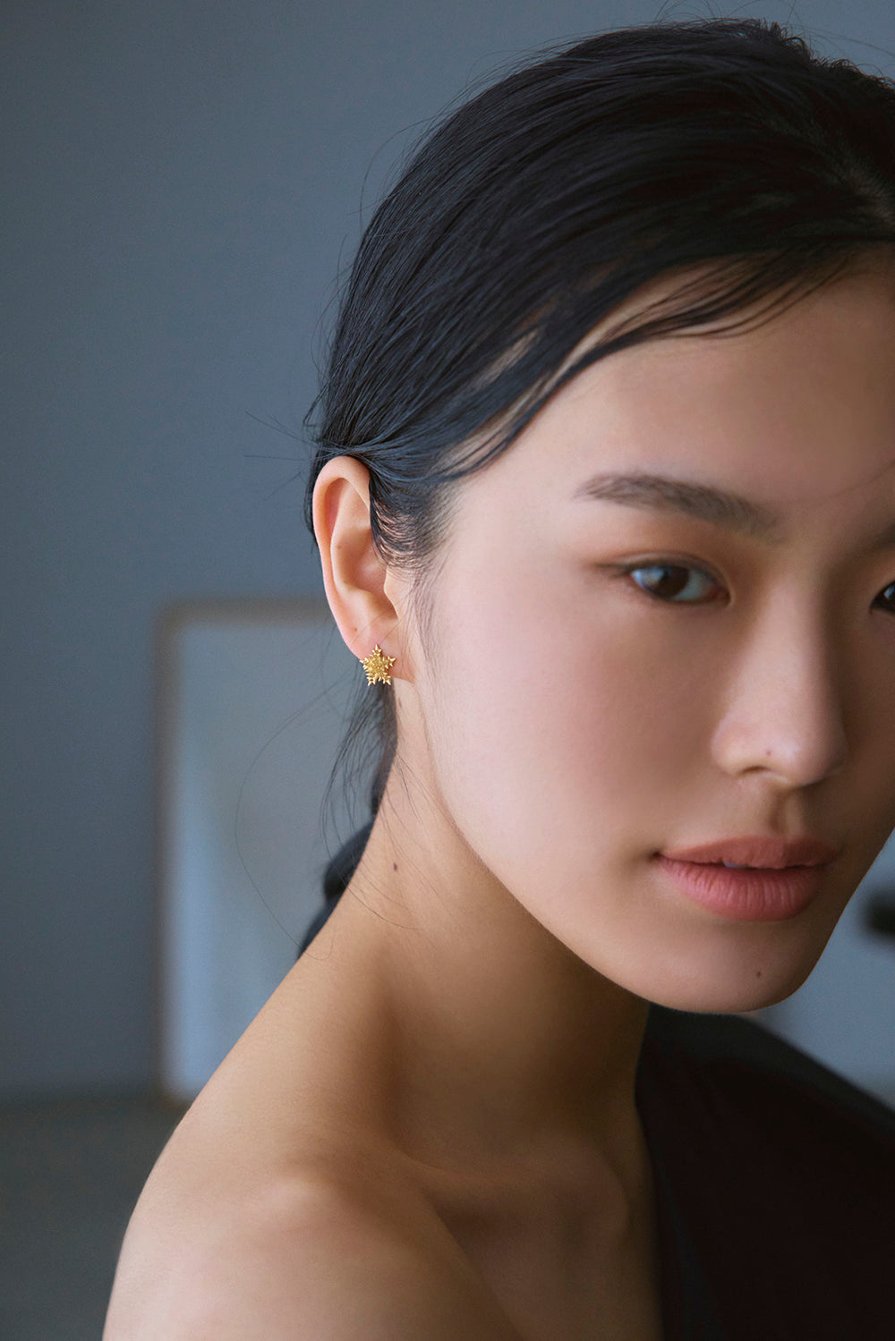 トゲトゲスターピアス（小）