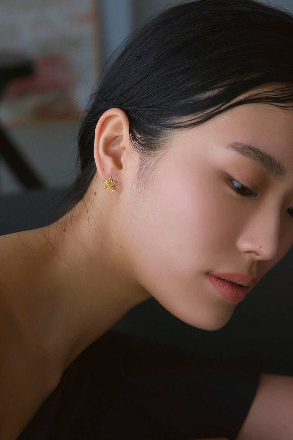 トゲトゲスターピアス（小）