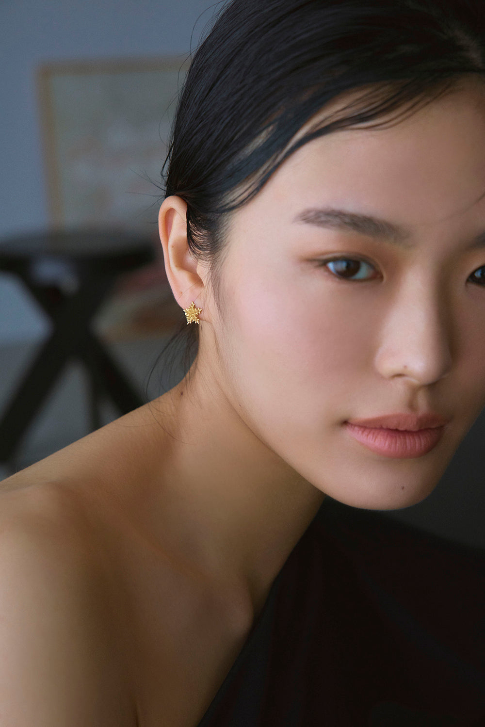 トゲトゲスターピアス（小）