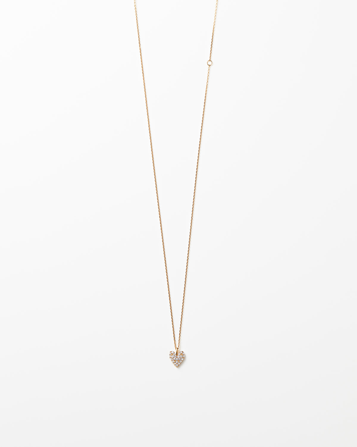 Line Heart シャインネックレス