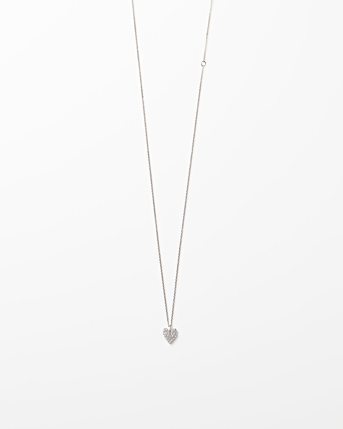 Line Heart シャインネックレス
